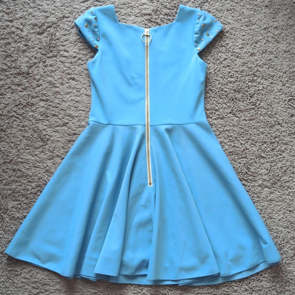 NWT Zoe LTD Juniors / Girls Blue Dress - Picture 4 of 10